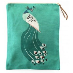 Peacock Pouch