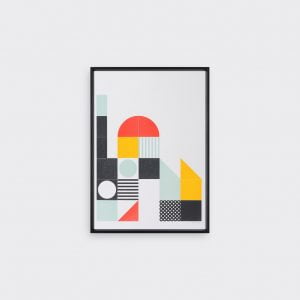 play, letterpress, building blocks, tom pigeon, minimalist