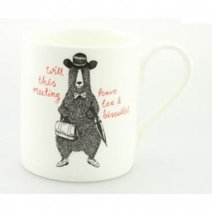 Tea and Biscuits Mug by Jolly Awesome