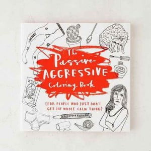 passive aggressive, charlotte farmer, colouring book