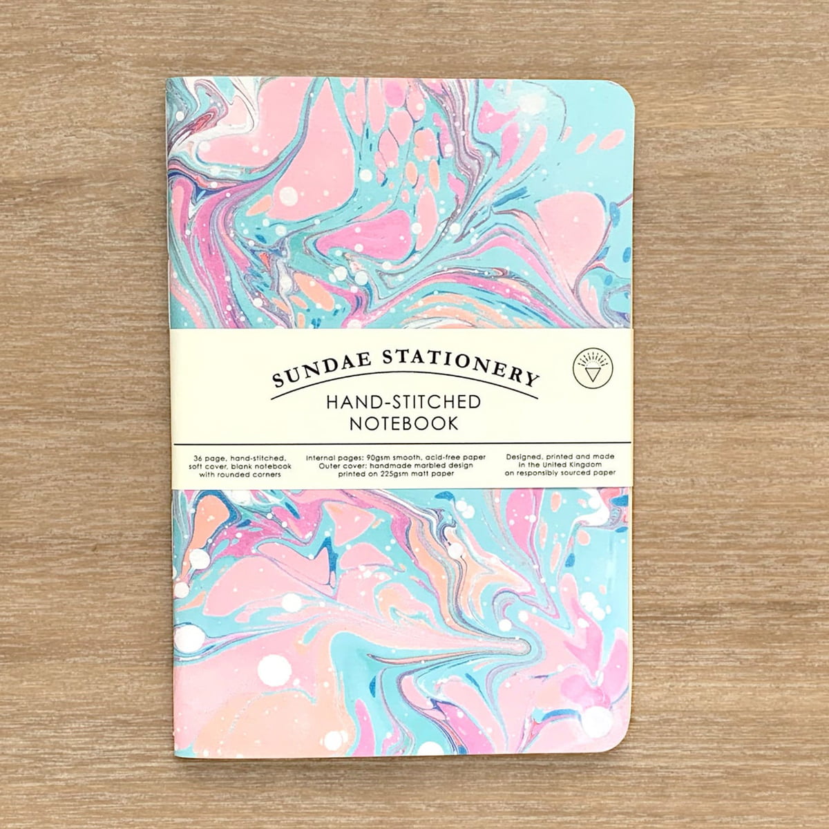 Opal Marbled Notebook - Ashley Gift