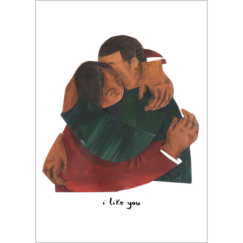 hugging
