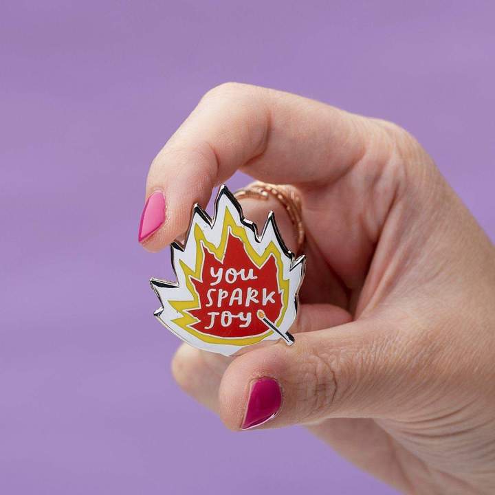 You Spark Joy Enamel Pin Badges Brooches And Patches Sale Sale