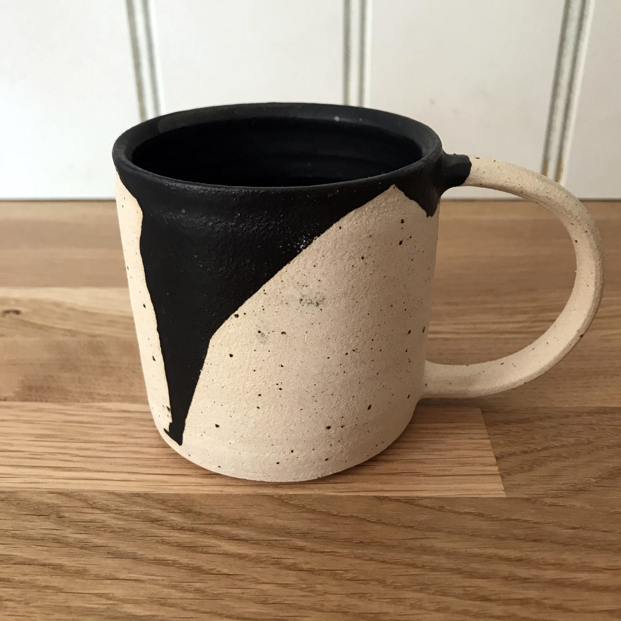 Medium Stoneware Mug Black Glaze Ashley Gift Ideas, Ceramics, For