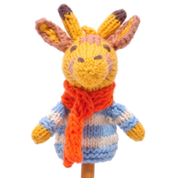 Giraffe Finger Puppet The Red Door Gallery