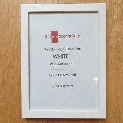 White Wooden Frame