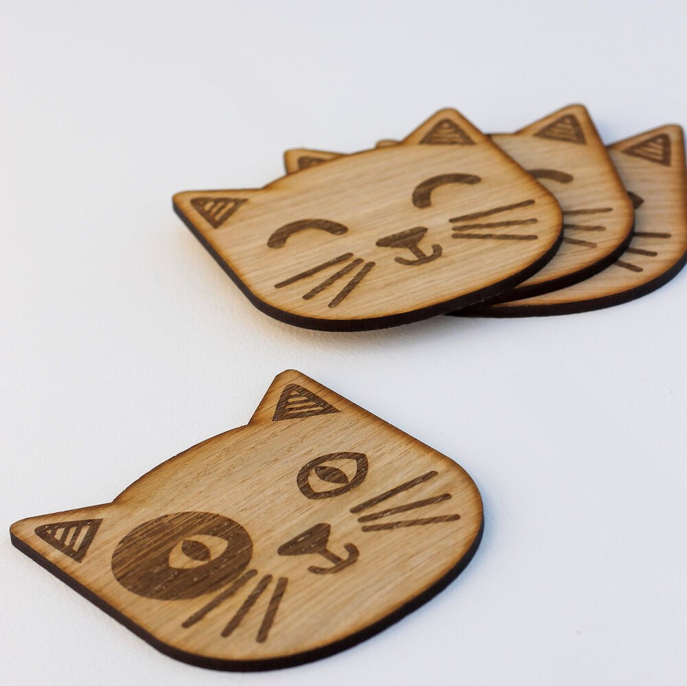 cat coasters 1