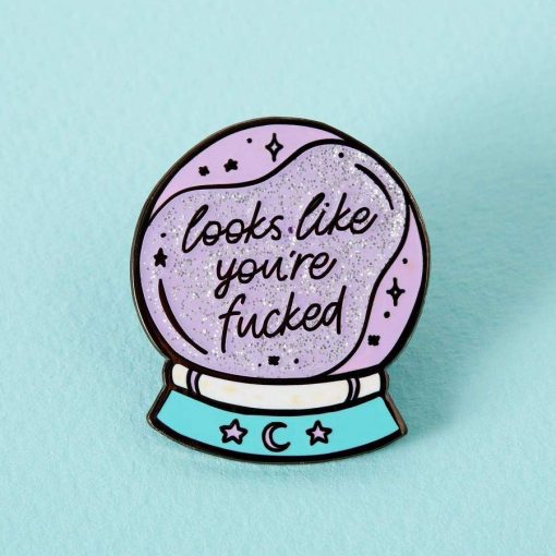 You Re Fucked Enamel Pin Badges Brooches And Patches Jewellery Rebel Yell Shop By Theme
