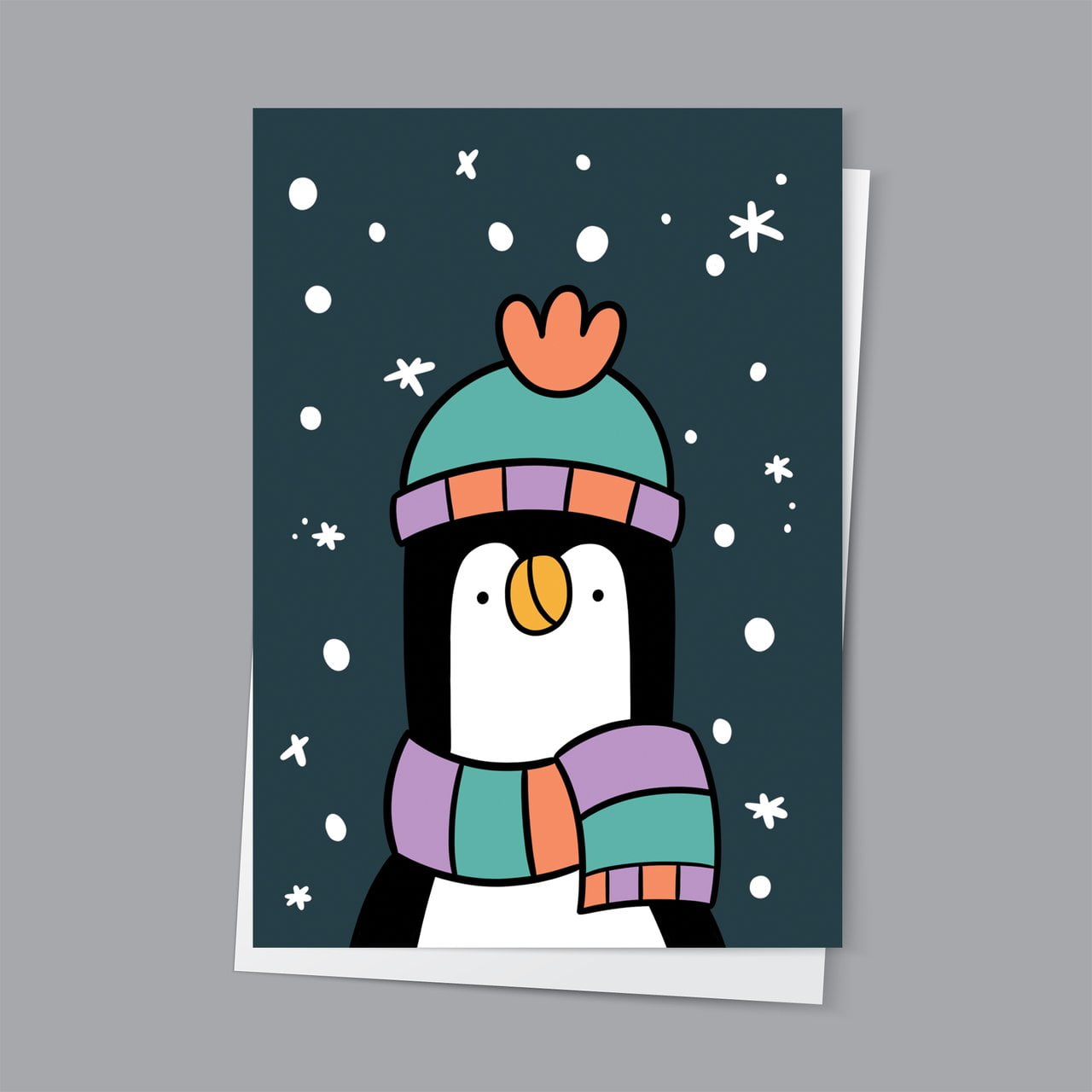 Penguin Christmas Card - Cards & Wrap, Christmas, Christmas, Sale, Sale  Sale! - The Red Door Gallery