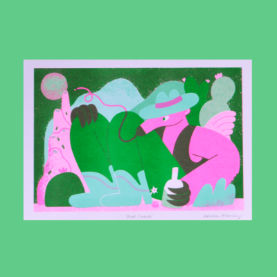 Ant Snack A4 Risograph