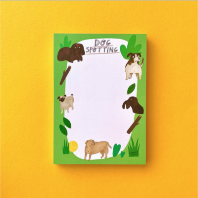 Dog Spotting Notepad