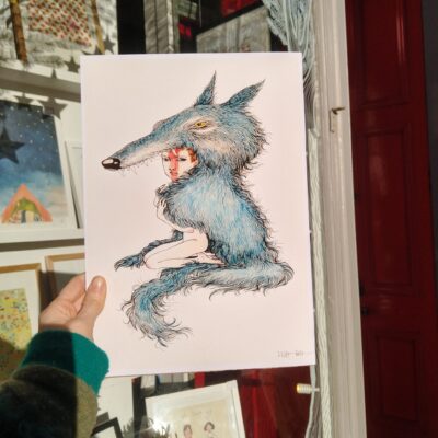 Wolf Skin A4 print