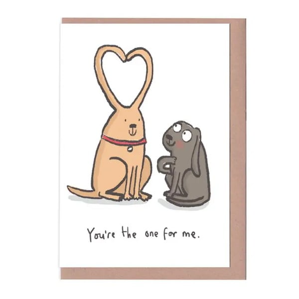 You’re The One For Me Card | The Red Door Gallery