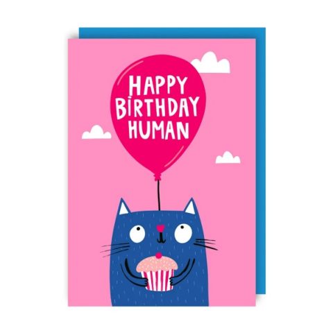 Happy Birthday Human Card - Animal Kingdom, Birthday Cards, Cards