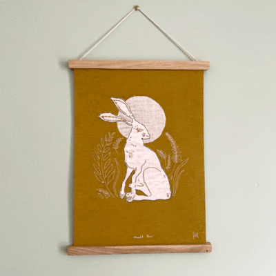 Moonlit Hare A3 Print