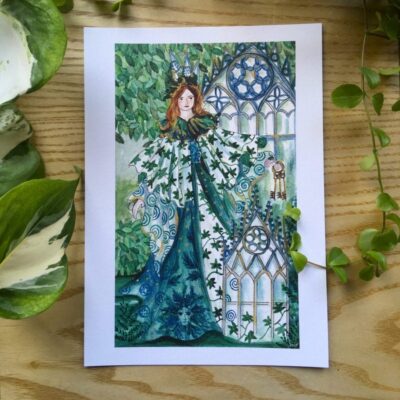 The Green Lady A5 Digital Print