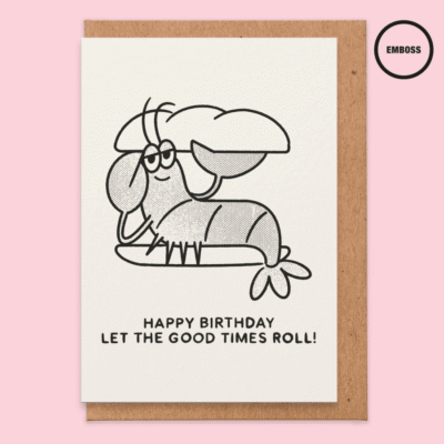 Lobster Roll Birthday Card