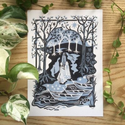 Three Wanderers A5 Digital Print