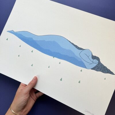 Cailleach Na Mointeach - A3 Print