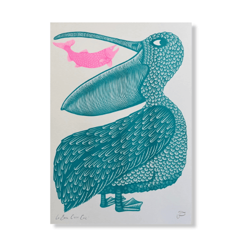 Le Beak, C'est Chic A3 Risograph