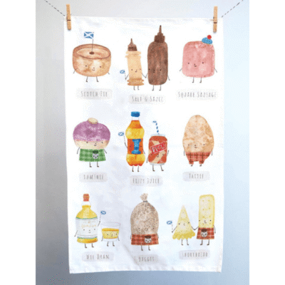 Scottish Tea Towel