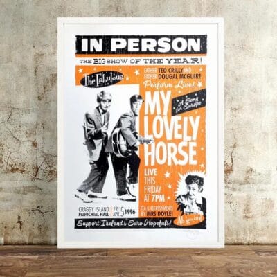 Father Ted 50 x 70 cm Screen Print