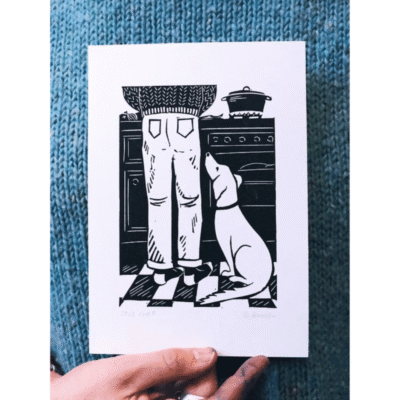 Sous Chef A5 Riso Print