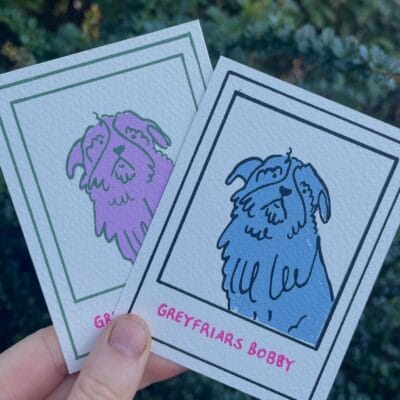 Greyfriars Bobby Mini Print