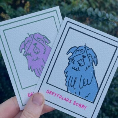 Greyfriars Bobby Mini Print