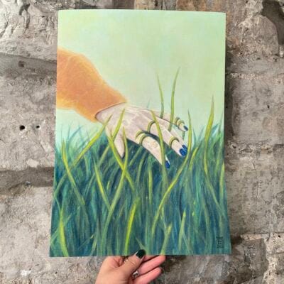 Go Touch Grass - A3 Print