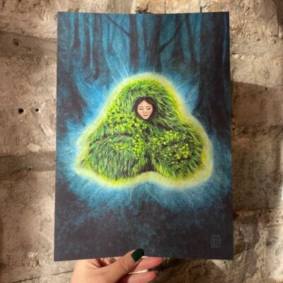 Recharging - A4 Print