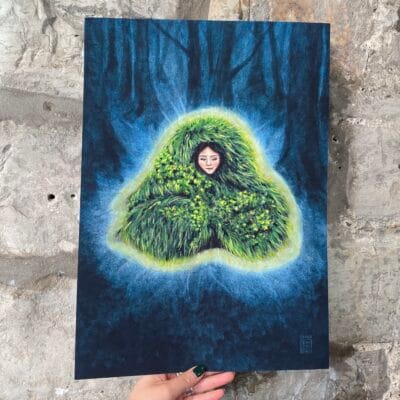 Recharging - A3 Print