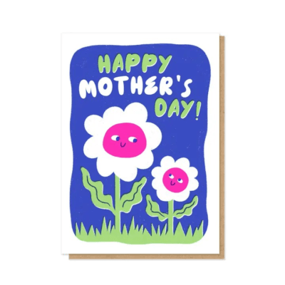 Groovy Flowers Mother's Day Card