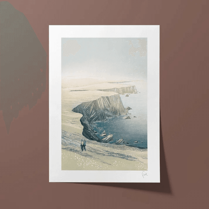 Ness (Headland Walk) A4 Print