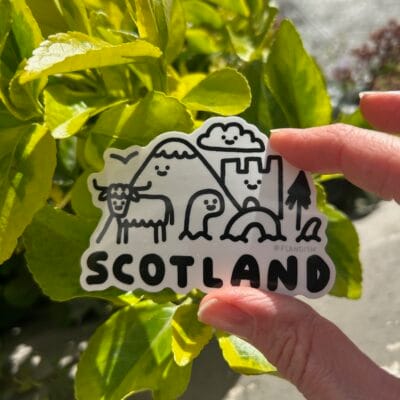 Scotland Vinyl Sticker