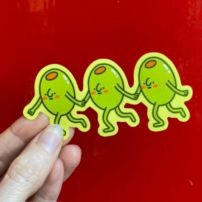 Olives Vinyl Sticker