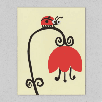 Ladybird Mini Card
