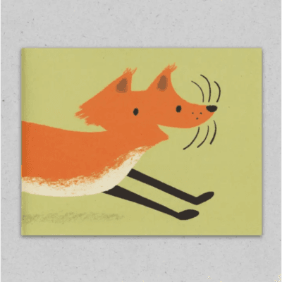 Frolicking Fox Mini Card