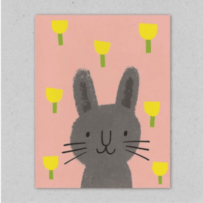 Buttercup Bunny Mini Card