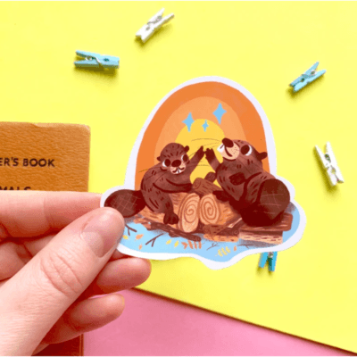 Beavers Sticker