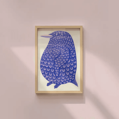 Waddle I Do A3 Risograph