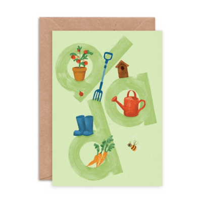 Gardening Dad Card