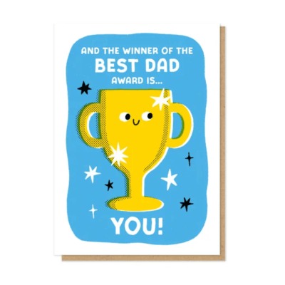 Best Dad Award Card