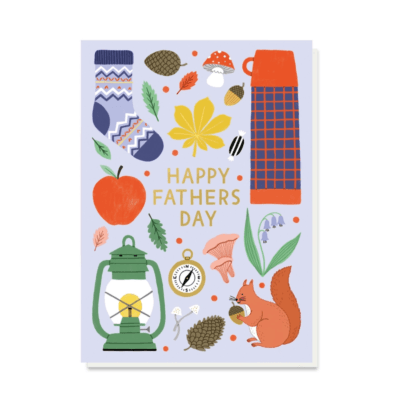 Hiking Father's Day Card