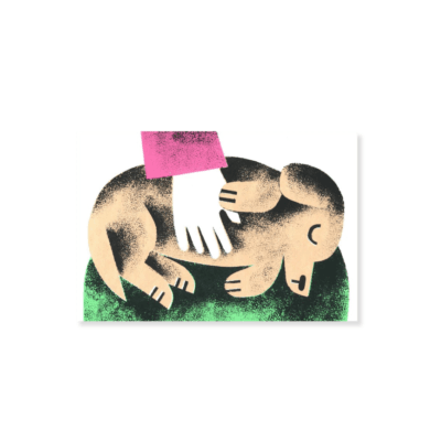Dog Belly Rubbies Screenprint