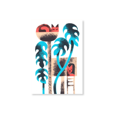 Cat Tree Screenprint