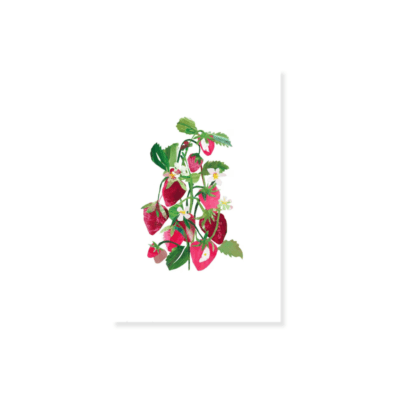 Strawberries Collage - A4 Digital Print
