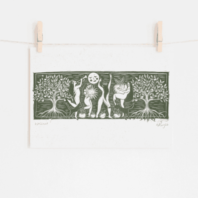 Wassail! A4 Risograph