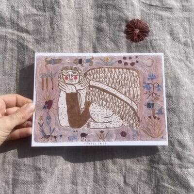 Elderly Child A5 print