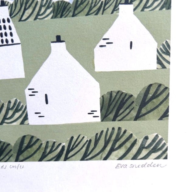 Island Crofts A4 Print - Image 2